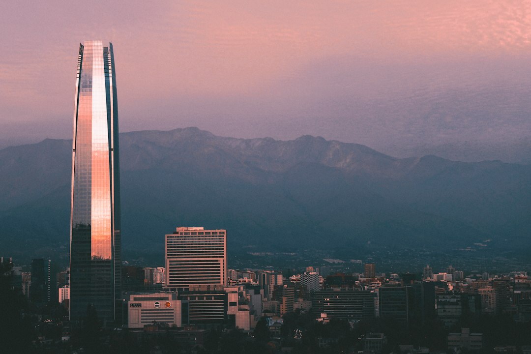 chilean urban landscape santiago